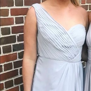 Weddington way gray bridesmaid dress size 8. Worn once perfect condition
